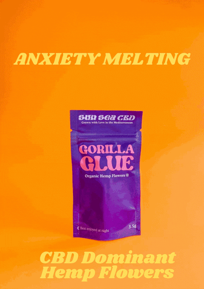 Sun Sea Cbd - Night Time Strains - Gorilla Glue