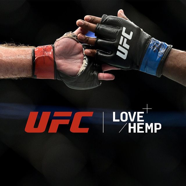 Love Hemp is now the Official CBD Partner of the UFC!