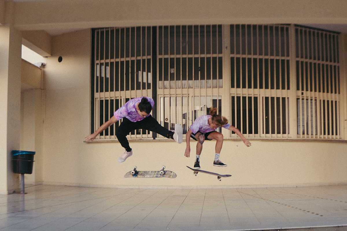 Team Love Hemp - An afternoon session with skateboarders Robbie n' Benzie