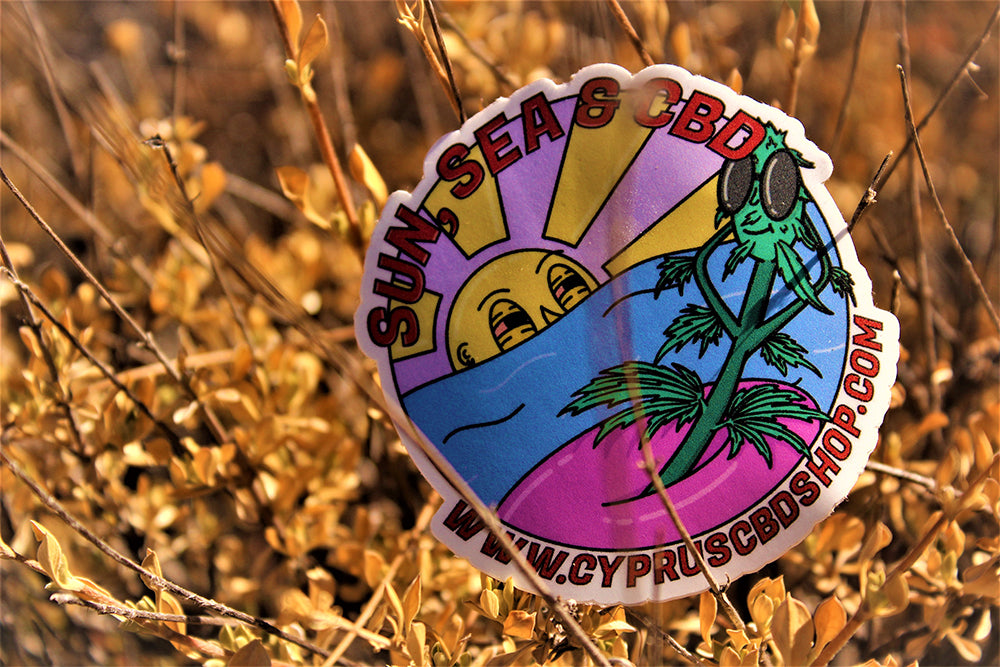End of our limited summer Sun, Sea & CBD stickers - new stickers coming soon ;)