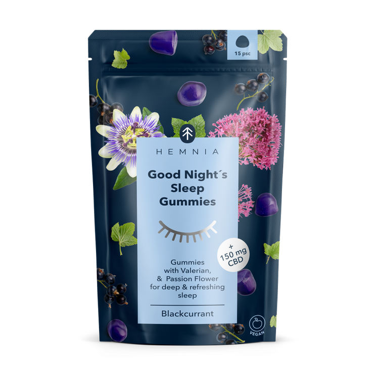 Good Night´s Sleep Gummies - 150 mg with CBD