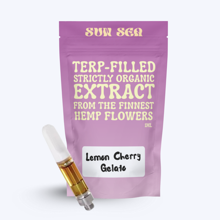 SUN SEA - LEMON CHERRY GELATO - VAPE CARTRIDGE - 1ML