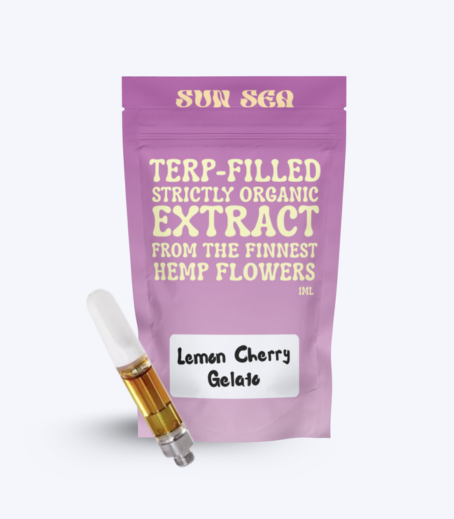 SUN SEA - LEMON CHERRY GELATO - VAPE CARTRIDGE - 1ML