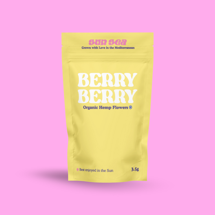 Sun Sea CBD - Day Time Strains - Berry Berry (3.5g)