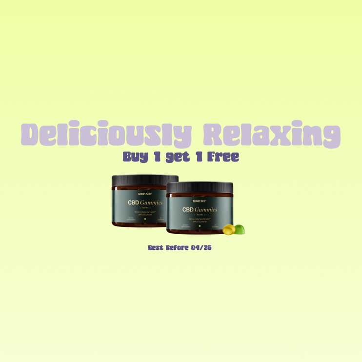 Hemp Gummies 750 mg Apple & Lemon - 30 gummies