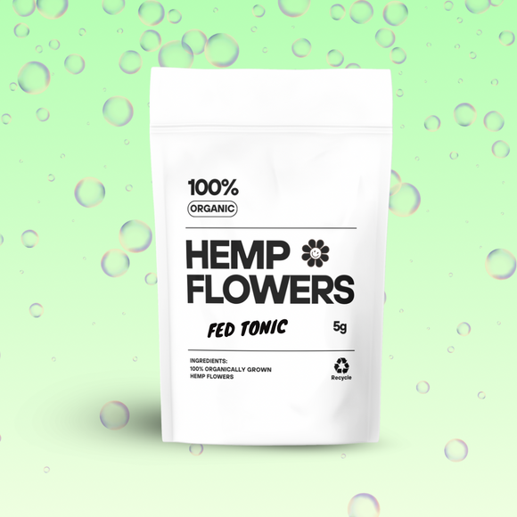 Organic Hemp Flowers - FED Tonic (5 grams)
