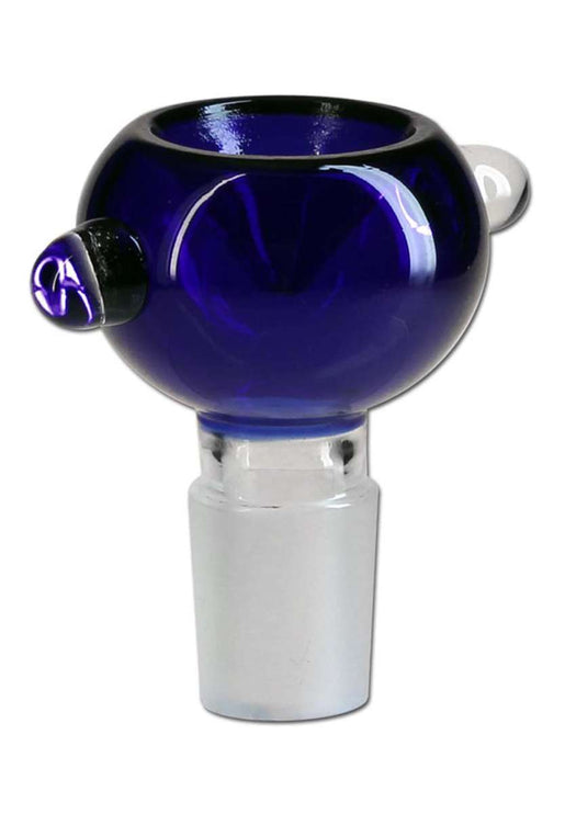 Black Leaf - Glass Bowl 14mm (Blue/ Green/ Transparent/ Amber)