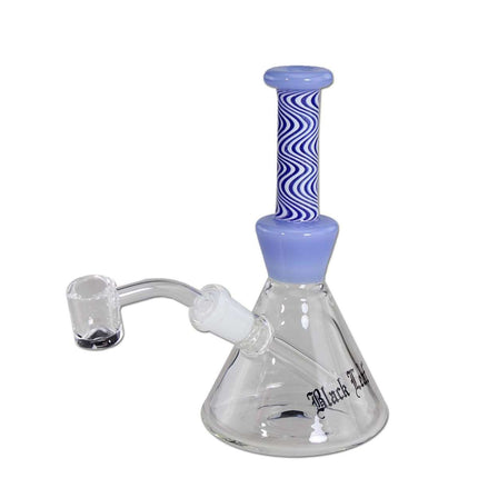 Black Leaf Dab Rig (lime green/ misty blue)