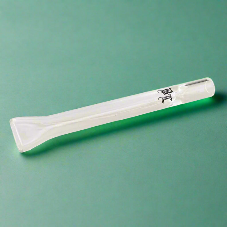 Black Leaf Glass One-Hitter Pipe