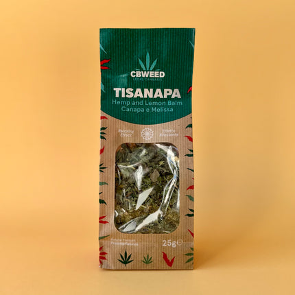 Tisanapa Hemp Tea - Hemp & Lemonbalm