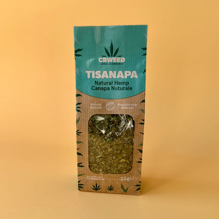 Tisanapa Hemp Tea - Natural Hemp