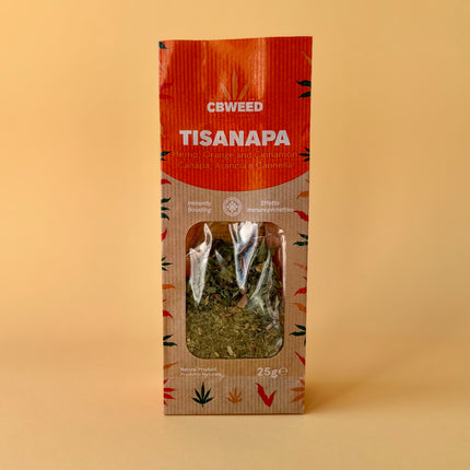 Tisanapa Hemp Tea - Orange & Cinnamon