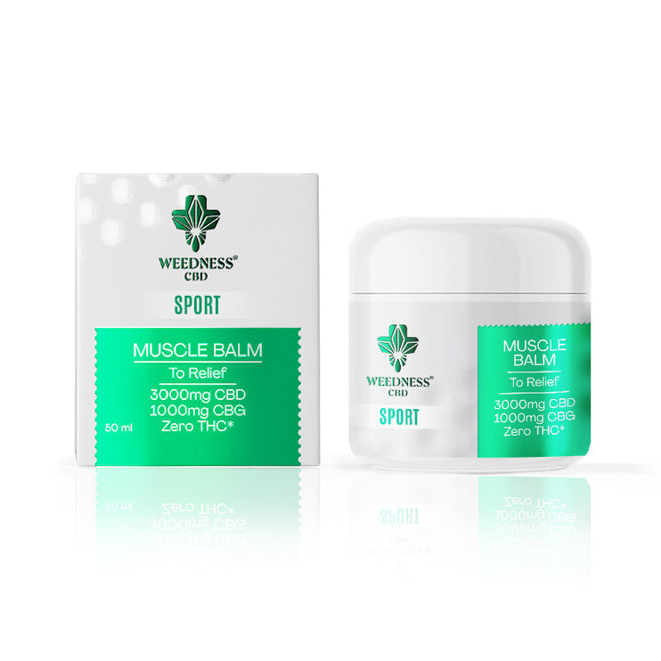 Weedness Muscle Relief Balm - 3000mg (50ml)