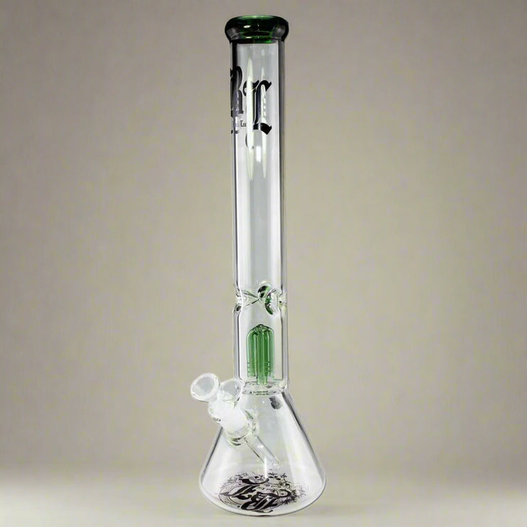 Black Leaf 4 Arm Percolator Bong (Blue/Black/Green)