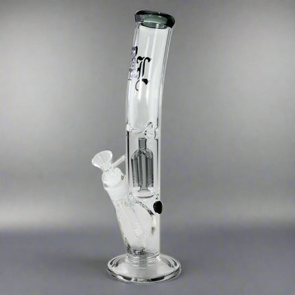 Ice Bong with Percolator by Black Leaf (Pink/Blue/Green)