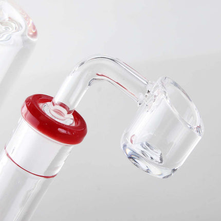 Oil Bong Slit Diffuser with fish glasswork