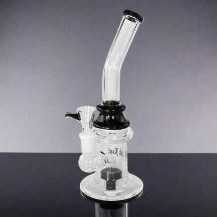 Black Leaf Mini Bubbler (Black)