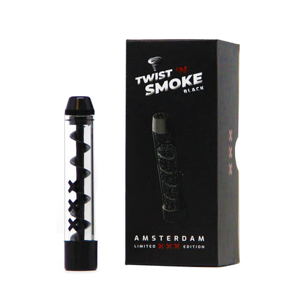 Twist ‘n Smoke Twisted Glass Blunt Pipe - Amsterdam edition
