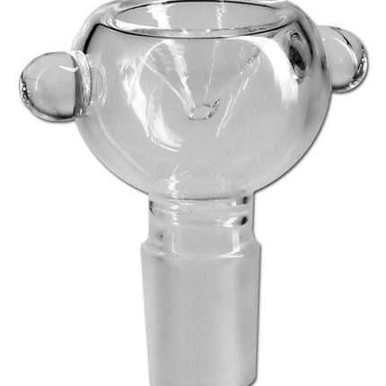 Black Leaf - Glass Bowl 14mm (Blue/ Green/ Transparent/ Amber)