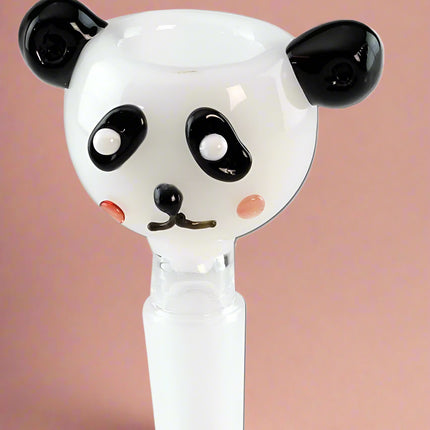 Glass Bowl - Panda Head