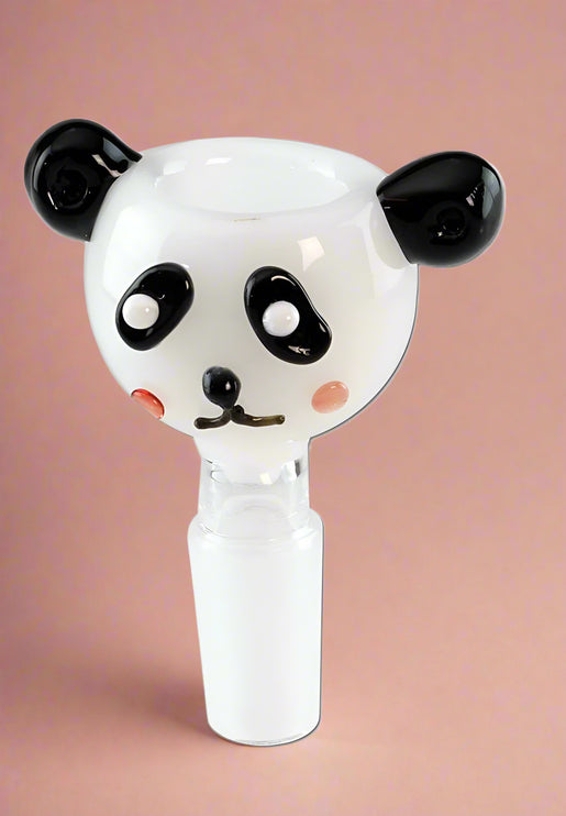 Glass Bowl - Panda Head