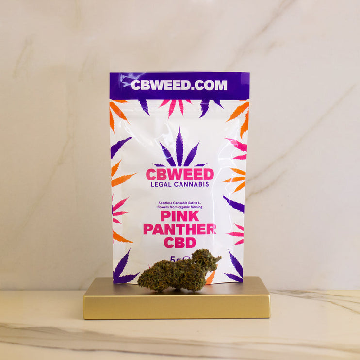 CBWEED Pink Panther CBD Buds (CBD 10%) - 2g/5g