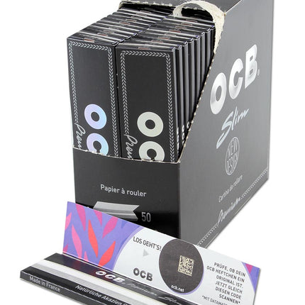 OCB Black Premium King Size Cigarette Papers