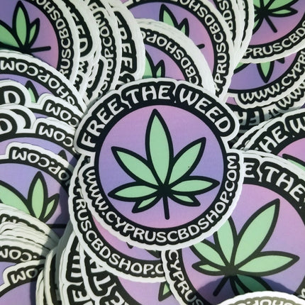 #FreeTheWeed Stickers