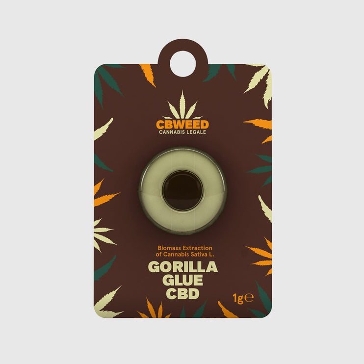 CBWeed CBD Hash - Gorilla Glue 1gr