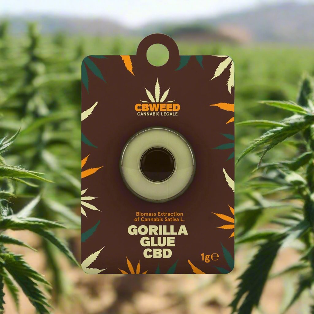 CBWeed CBD Hash - Gorilla Glue 1gr
