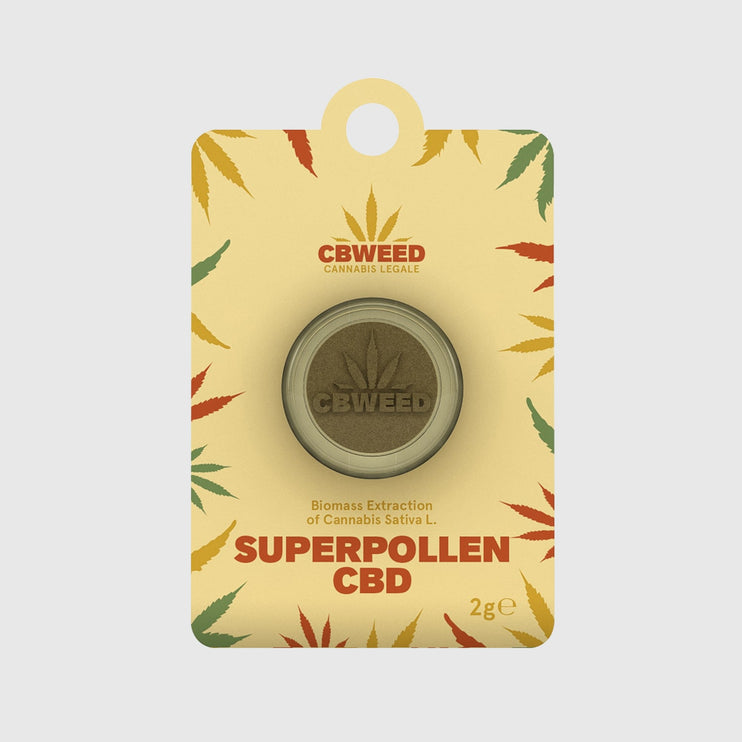 CBWeed CBD Hash - Super Pollen 2gr