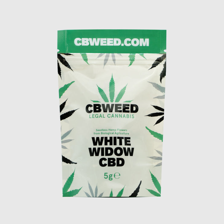 CBWEED White Widow CBD Buds (~10% CBD) - 2g/5g