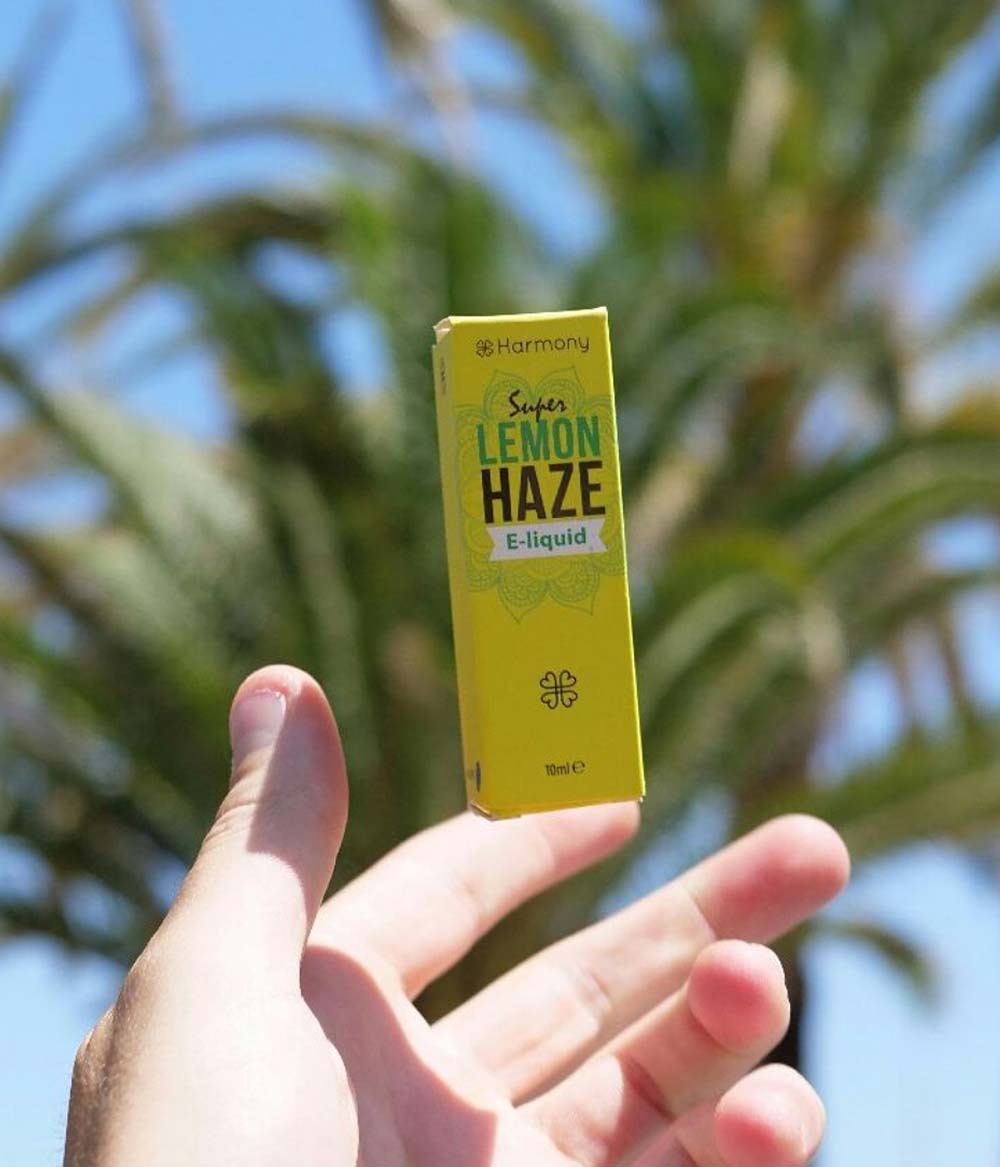Harmony E- Liquid Super Lemon Haze 300/600mg CBD (10 ml)