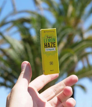 Harmony E- Liquid Super Lemon Haze 300/600mg CBD (10 ml)