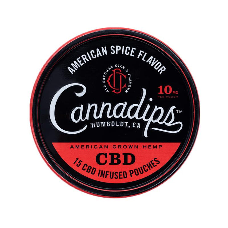 Cannadips - American Spice 10mg pouches (15 total)
