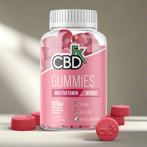 Vegan CBD Gummies & Multivitamin for Women by CBDfx (200/1500mg)