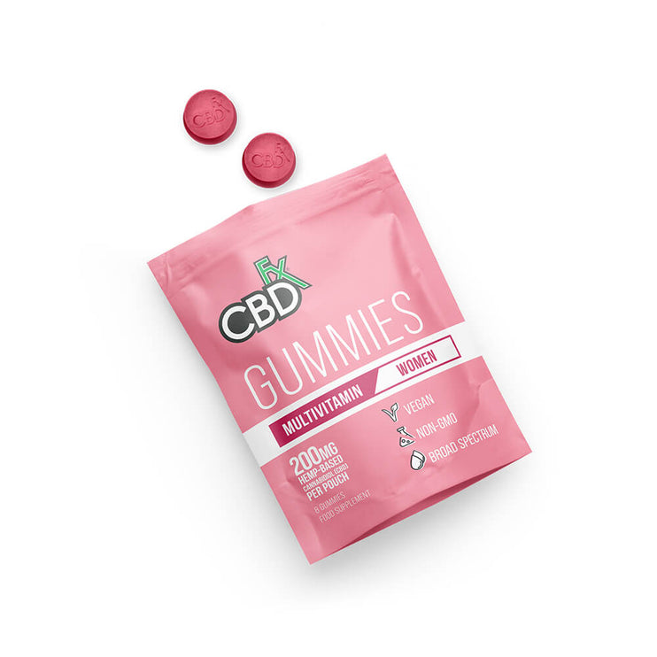 Vegan CBD Gummies & Multivitamin for Women by CBDfx (200/1500mg)