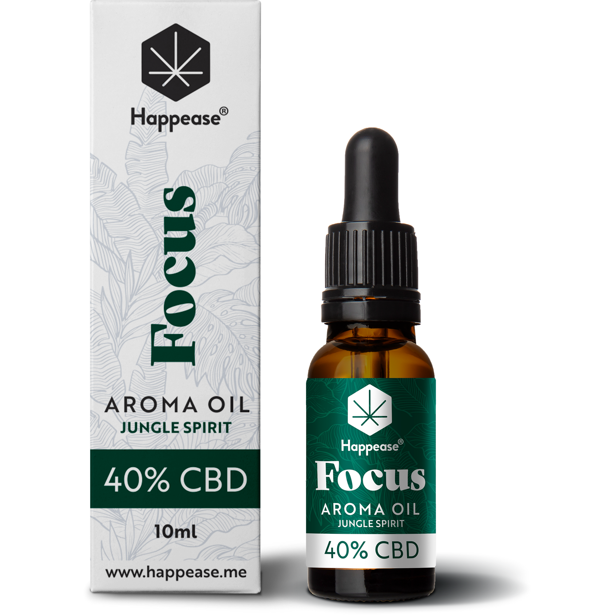 Happease Focus CBD Oil Jungle Spirit (1000mg/2000mg/4000mg)