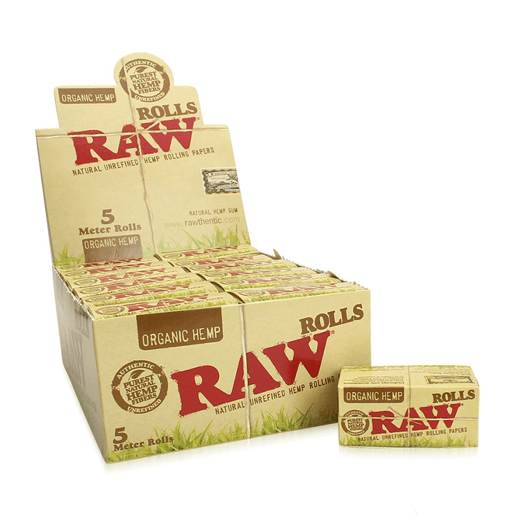 RAW - Organic Hemp Rolls Slim - 5m
