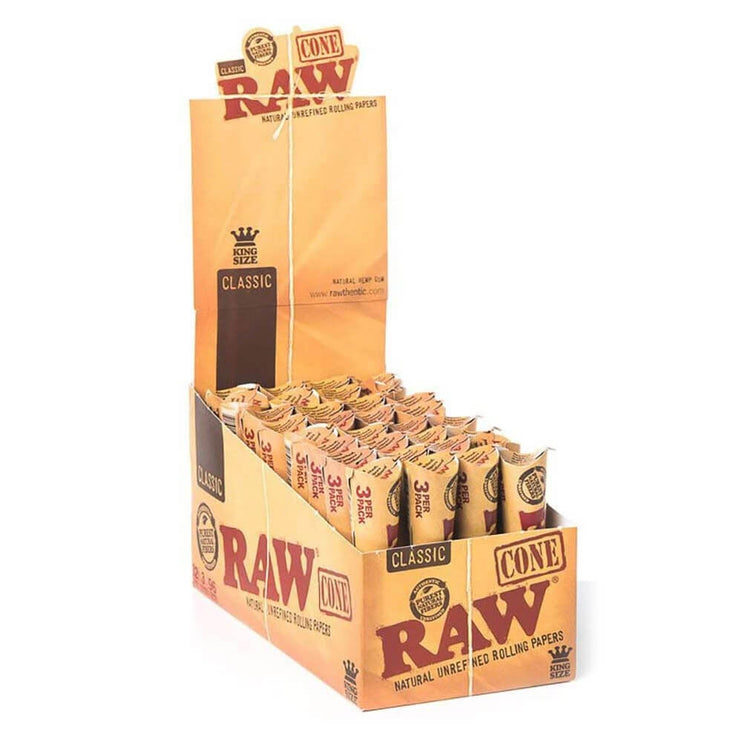 RAW classic cones (3pcs per pack)