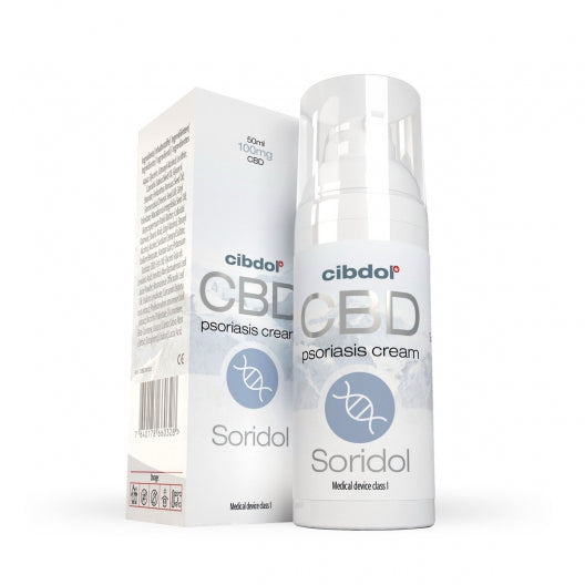 Cibdol Soridol (Psoriasis cream) - 100mg CBD